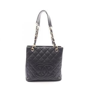 Chanel Matelassé PST Tote Bag Handbag, Caviar Leather (Grained Calfskin), Wom...